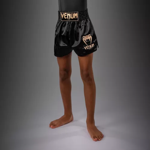 VENUM: CLASSIC MUAY THAI SHORTS KISA - BLACK/GOLD