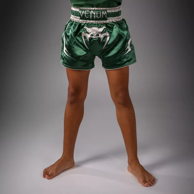 VENUM: INFERNO MUAY THAI SHORTS - FOREST / OFF / WHITE / GREEN
