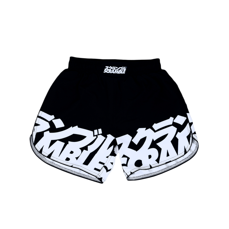 SCRAMBLE: BAKA KIDS SHORTS - SVART