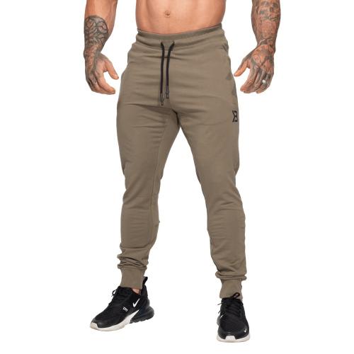 BETTER BODIES: TAPERED JOGGERS V2 BYXOR - WASHED GRÖN
