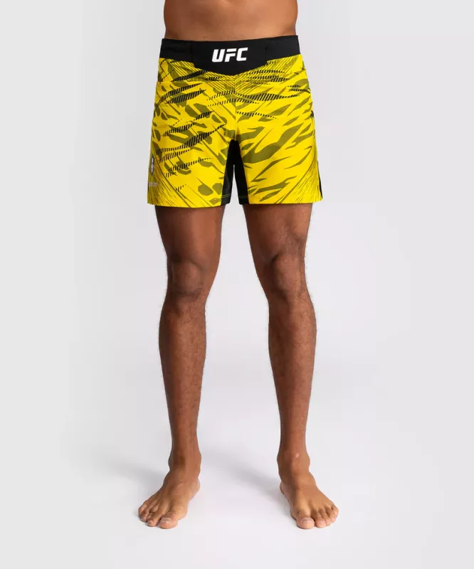 VENUM: UFC FUSION AUTHENTIC FIGHT NIGHT MEN'S FIGHT SHORT - SHORT FIT - YELLOW