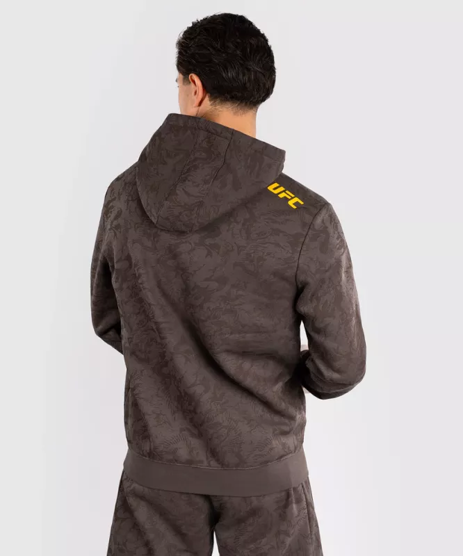 VENUM: UFC FUSION FIGHT WEEK MEN'S PULLOVER HOODIE - EARTHEN BROWN