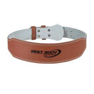 BEST BODY NUTRITION: WEIGHTLIFTING BELT NATURE LEATHER