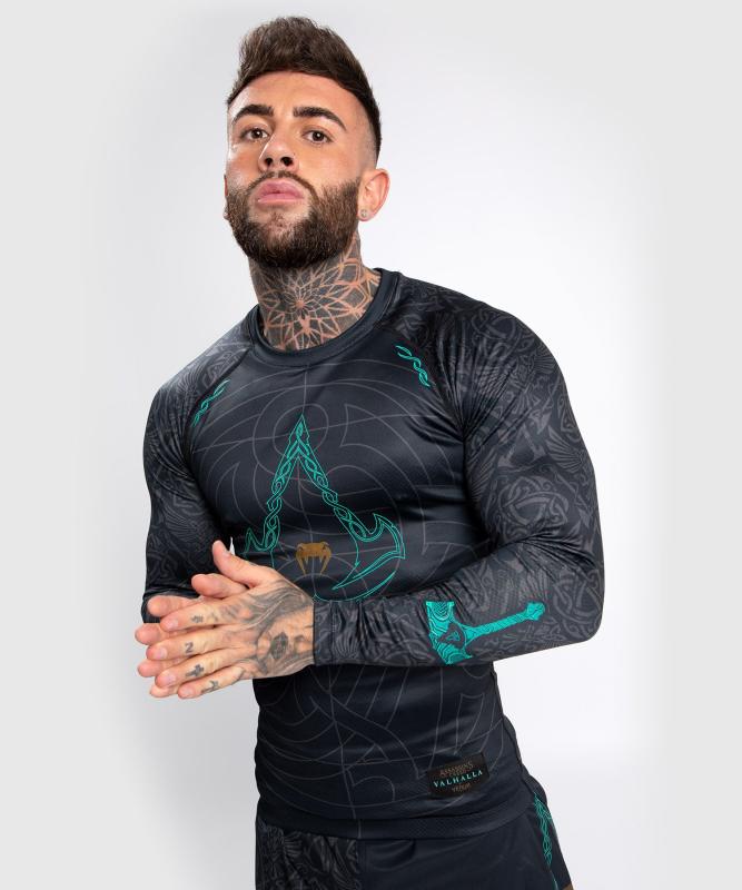 VENUM: ASSASSIN'S CREED RELOADED RASHGUARD - LÅNGÄRMAD - SVART