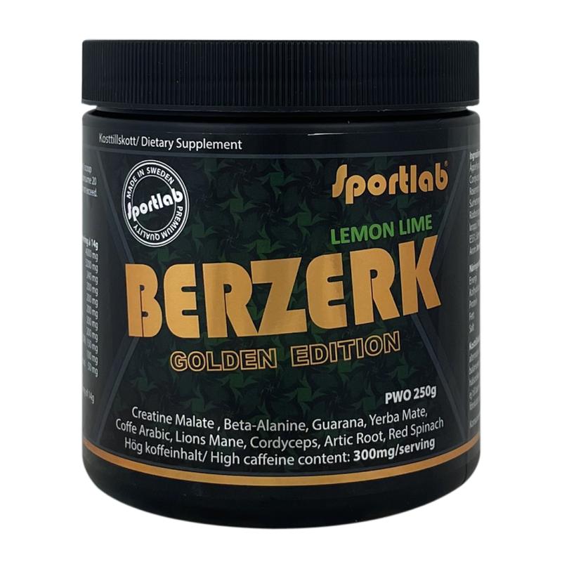 SPORTLAB: BERZERK GOLDEN EDITION PWO - 250gr