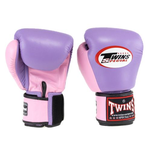 TWINS: BOXING GLOVES BGVL-3 - PURPLE/PINK