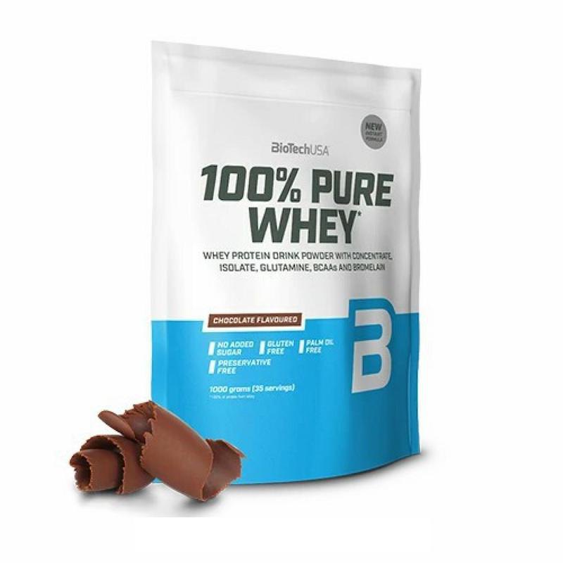 BIOTECHUSA: 100% Pure Whey 1kg (Chocolate)