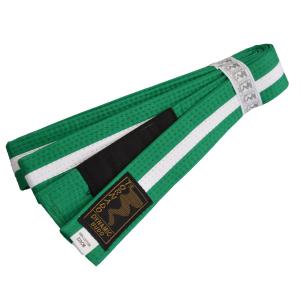 PHOENIX: KIDS BJJ BELT - GREEN/WHITE