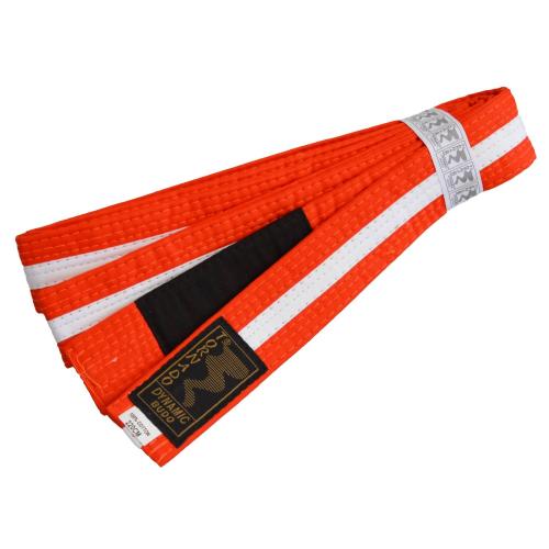 PHOENIX: KIDS BJJ BELT - ORANGE/WHITE