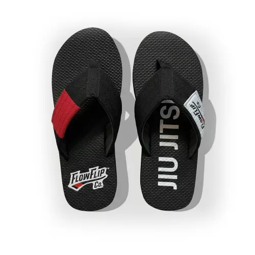 FLOWFLIP: JIU JITSU BLACK BELT FLIP FLOPS