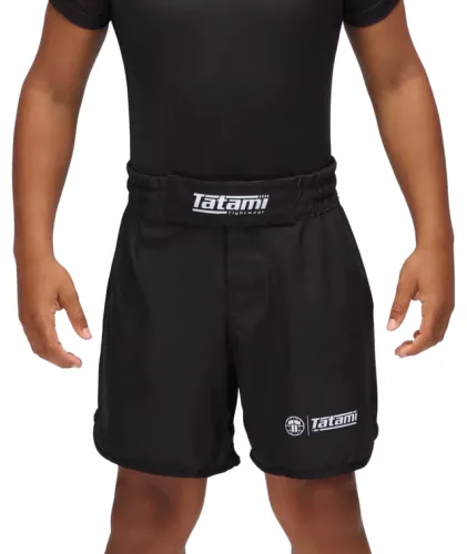 TATAMI: KIDS IMPACT GRAPPLING SHORTS - BLACK