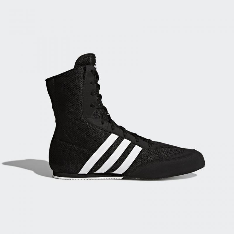 ADIDAS: BOX HOG 2 BOXNINGSSKOR - SVART/VIT