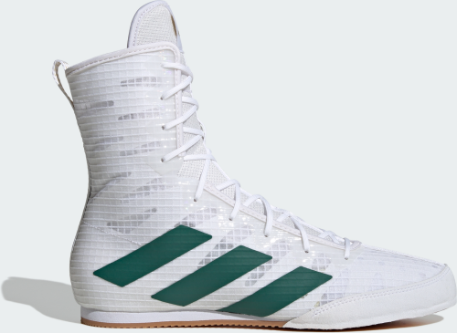ADIDAS: BOX HOG 4 BOXING SHOES - WHITE