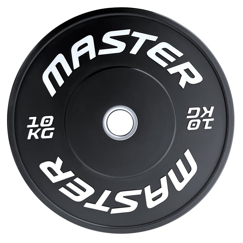 MASTER FITNESS: BUMPERPLATE VIKTSKIVA - 10kg