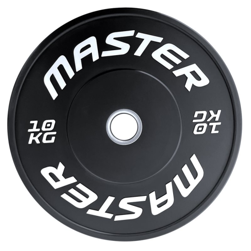 MASTER FITNESS: BUMPERPLATE VIKTSKIVA - 10kg