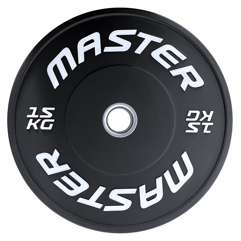 MASTER FITNESS: BUMPERPLATE VIKTSKIVA - 15kg
