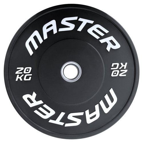 MASTER FITNESS: BUMPERPLATE VIKTSKIVA - 20kg