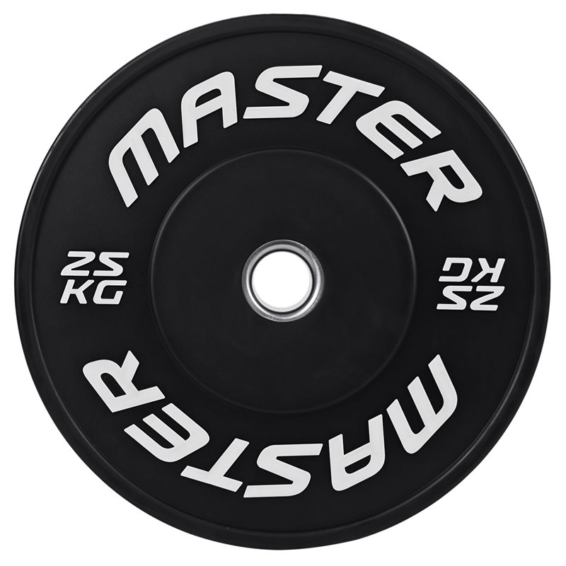 MASTER FITNESS: BUMPERPLATE VIKTSKIVA - 25kg