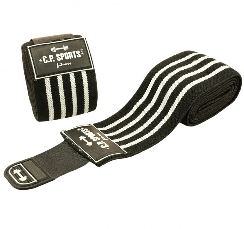 C.P SPORTS: ARMBÅGSLINDOR PRO - SVART/VIT