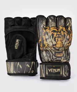 VENUM: TIGER MMA GLOVES - BLACK/NEON ORANGE