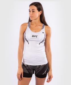 VENUM: UFC AUTHENTIC FIGHT NIGHT WOMEN'S FITTED TANK WITH SHELF BRA - WHITE