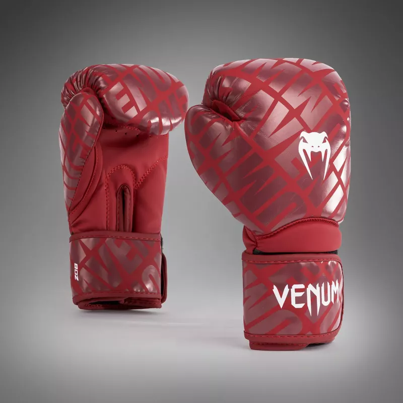 VENUM: CONTENDER 1.5 XT KIDS BOXNINGSHANDSKAR - VIT / VINRÖD