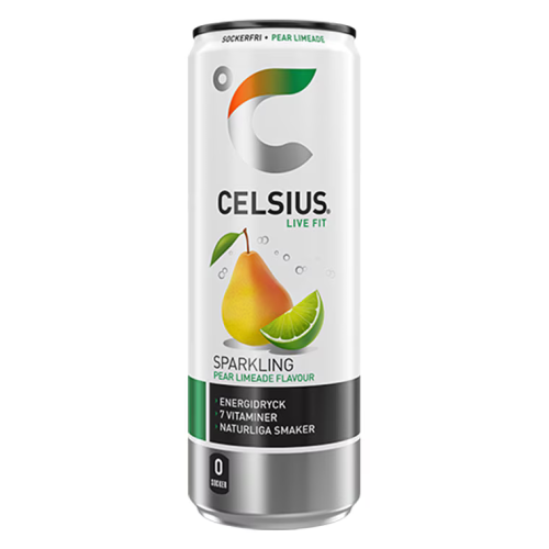 CELSIUS: PEAR LIMEADE - 355ml