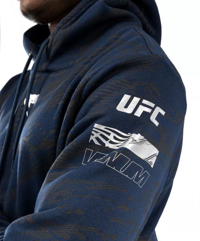 VENUM: UFC FUSION FIGHT WEEK MEN'S PULLOVER HOODIE - OCEANIC BLUE
