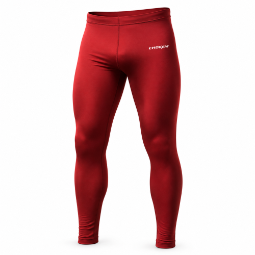 CHOKEM: CLEAN CUT SPATS - WINE RED