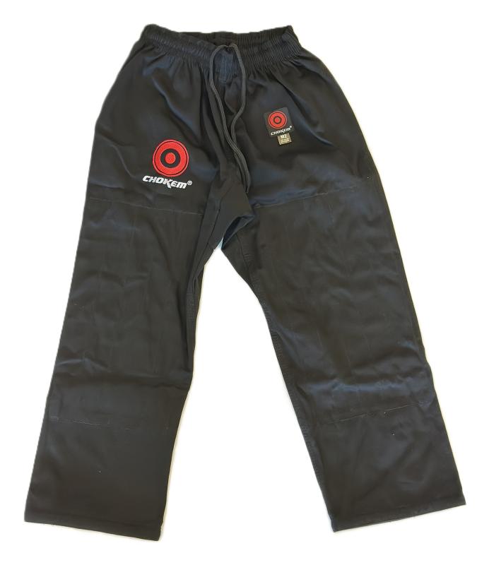 CHOKEM: KIDS BJJ PANTS - BLACK