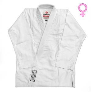 CHOKEM: CLEAN CUT 2.0 ULTRA LIGHT WOMEN BJJ DRÄKT - VIT