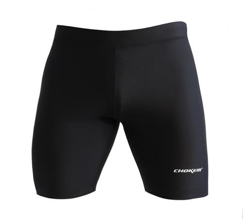 CHOKEM: CLEAN CUT VALE TUDO SHORTS - BLACK
