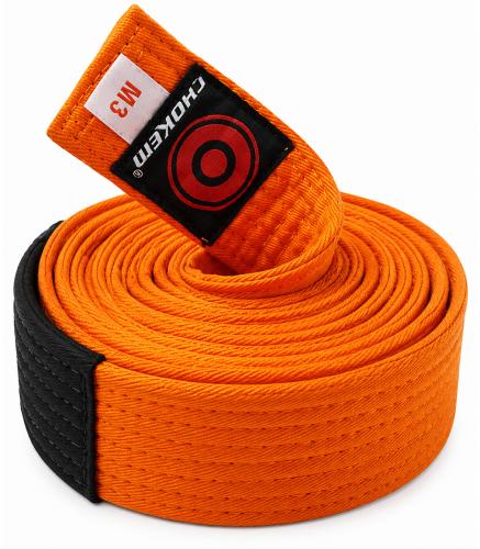 CHOKEM: KIDS BJJ BELT - ORANGE
