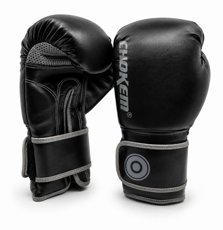 CHOKEM: BOXNINGSHANDSKAR MESH - SVART/GRÅ