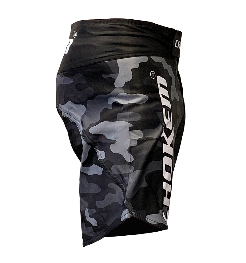 CHOKEM: FORCE MMA SHORTS - GRÅ CAMO