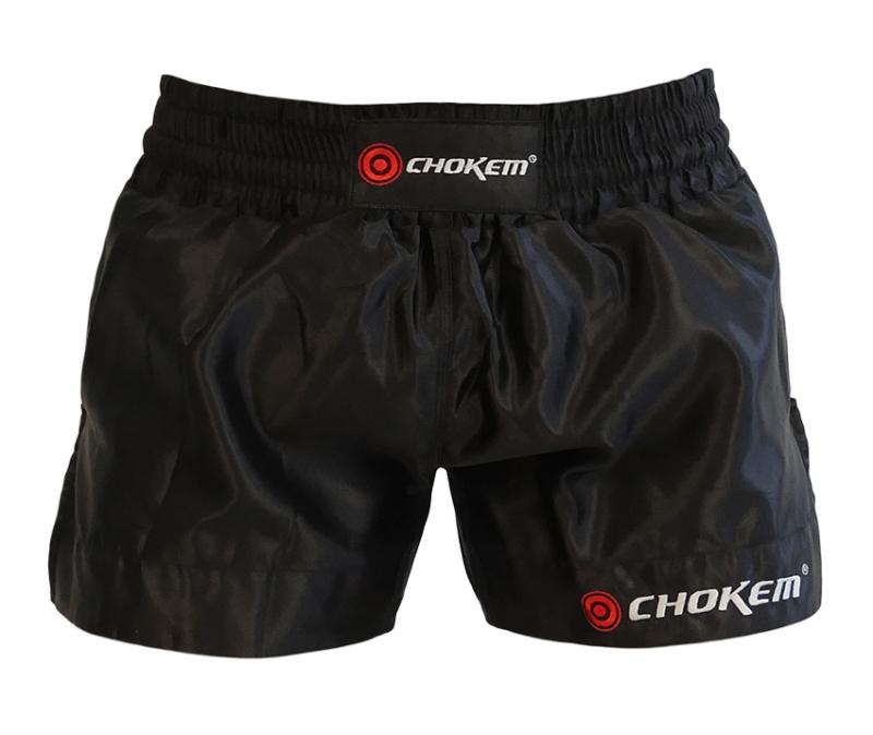 CHOKEM: MUAY THAI SHORTS 2.0 - SVART