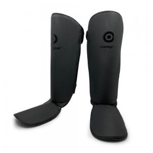 CHOKEM: TIGHT FIT SKINTEX SHIN GUARDS - DARK