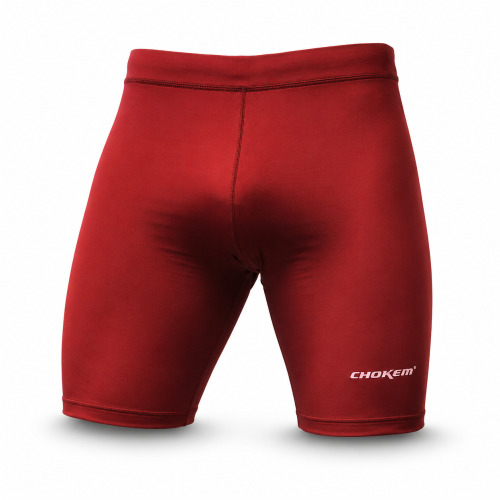 CHOKEM: CLEAN CUT VALE TUDO SHORTS - VINRÖD