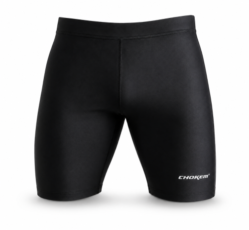 CHOKEM: CLEAN CUT VALE TUDO SHORTS - SVART