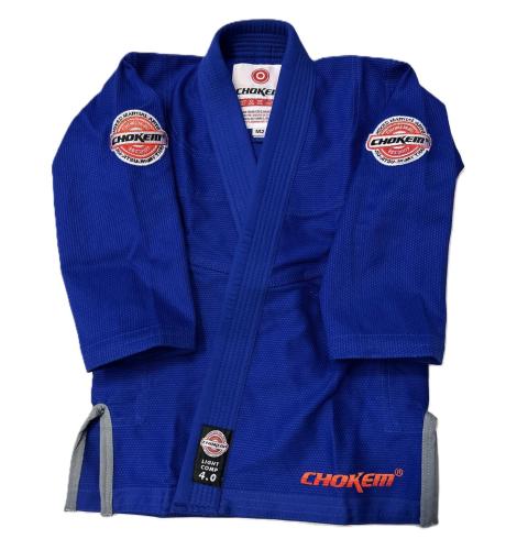 CHOKEM: KIDS LIGHT COMPETITION 4.0 BJJ GI - BLUE