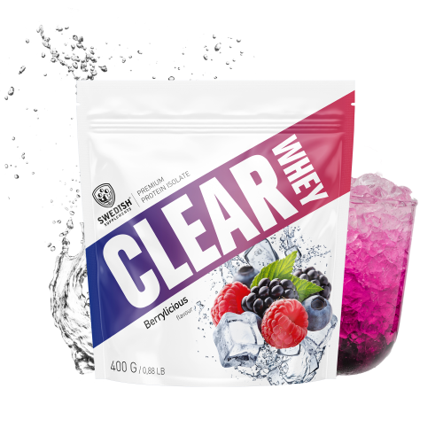 SWEDISH SUPPLEMENTS: CLEAR WHEY - 400g