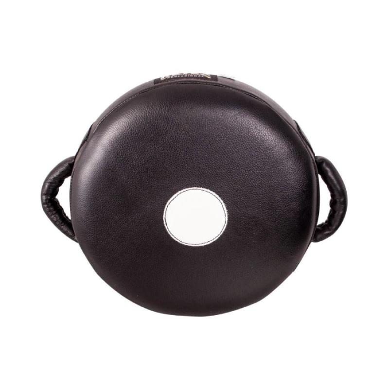 CLETO REYES: PUNCH ROUND CUSHION LÄDER - MEDIUM LIGHT