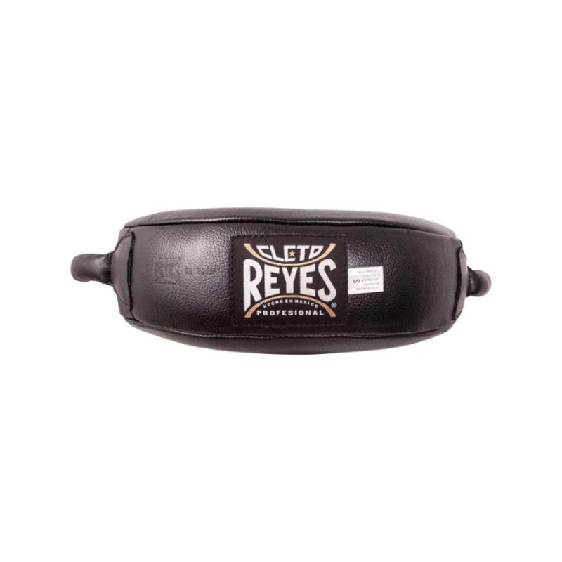 CLETO REYES: PUNCH ROUND CUSHION LÄDER - MEDIUM LIGHT