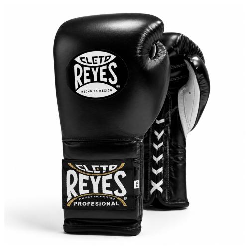 CLETO REYES: TRADITIONAL LACE BOXNINGSHANDSKAR - SVART