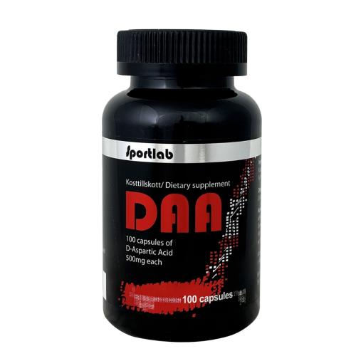 SPORTLAB: DAA D-ASPARTIC ACID - 100 CAP