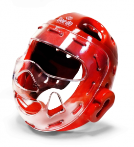 DAEDO: VISOR HELMET WT - RED