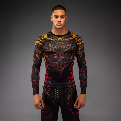 VENUM: QUETZAL FURY LONG SLEEVE RASHGUARD - SVART / RÖD