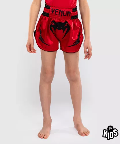 VENUM: INFERNO KIDS MUAY THAI SHORTS -  RÖD - 8 ÅR