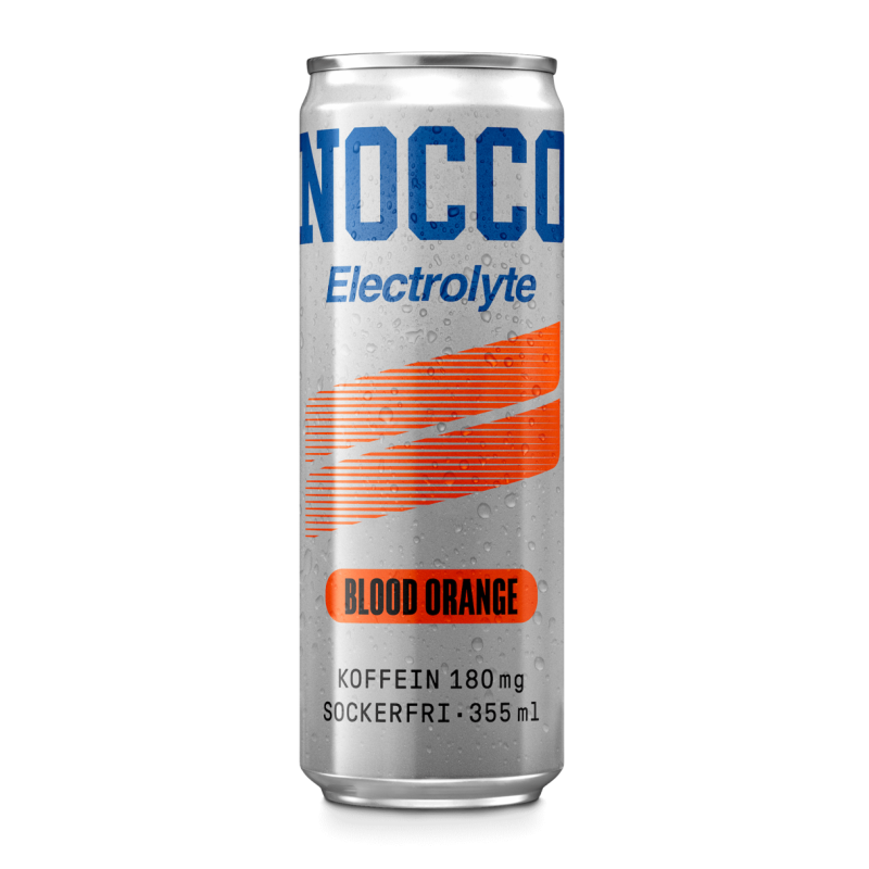 NOCCO: ELECTROLYTE ENERGY DRINK BLOOD ORANGE - 355ml