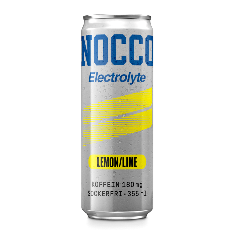 NOCCO: ELECTROLYTE ENERGY DRINK LEMON/LIME - 355ml
